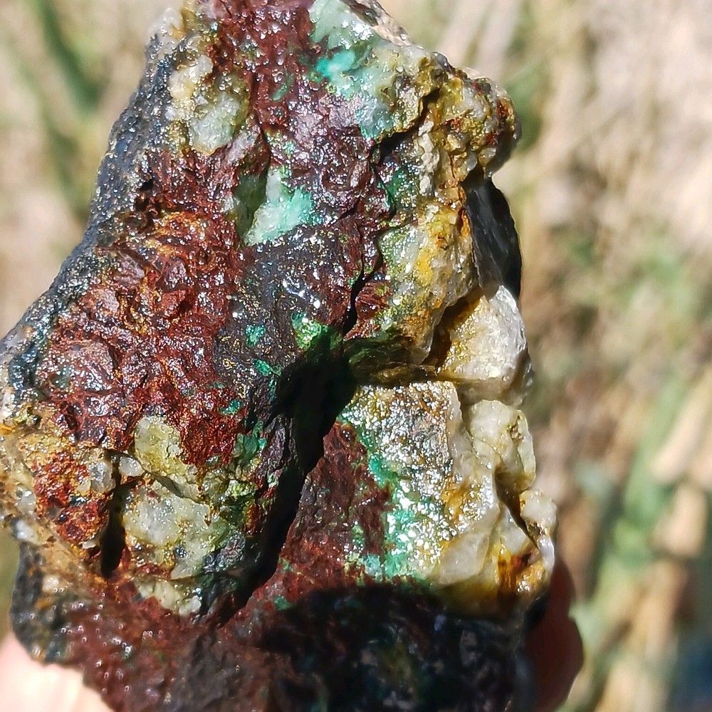 Copper Silver Ore From Silver Tuna Mine