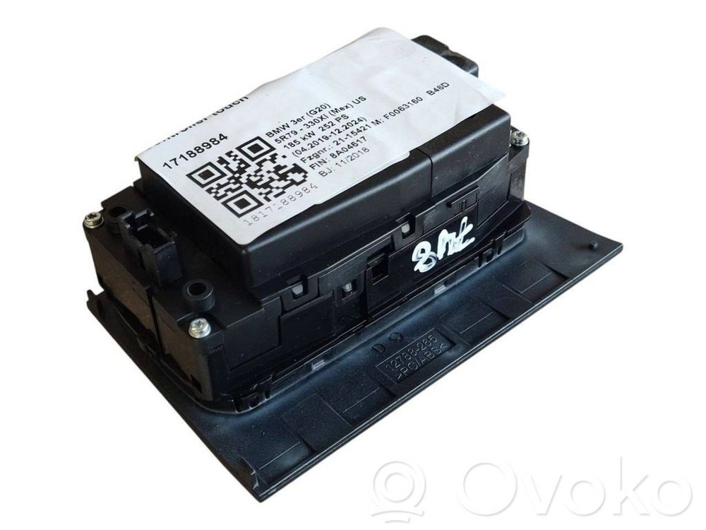 BMW G20 G21 iDrive Controller Touch 9891527