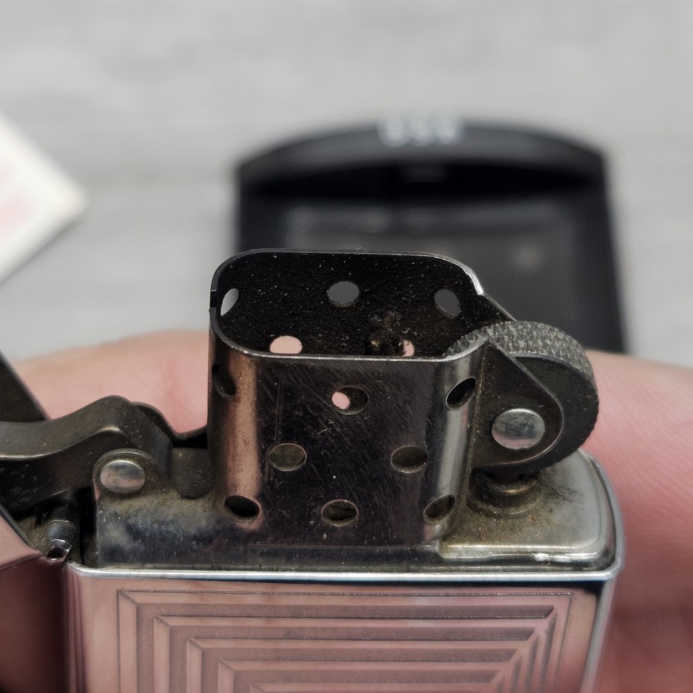 Zippo Laser Cut Lighter 2004