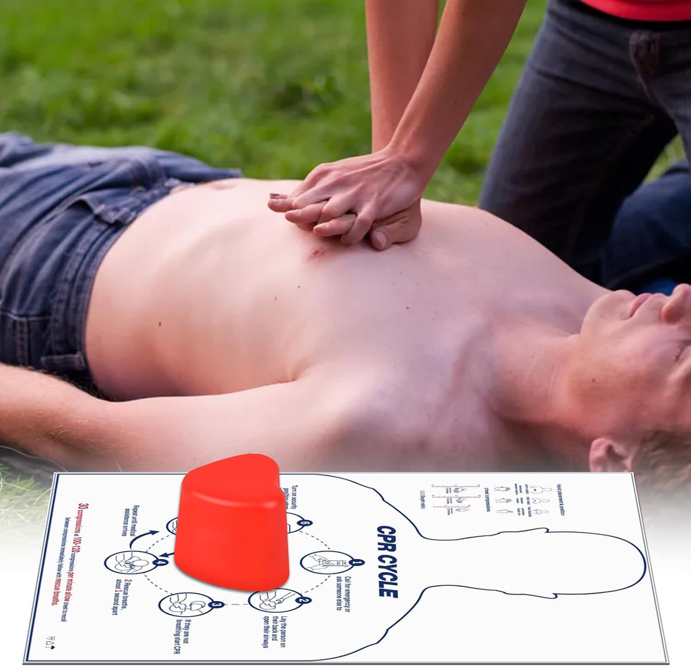 CPR Saver Training Kit，Hands Only CPR Trainer for First Aid Instructors, Nursing