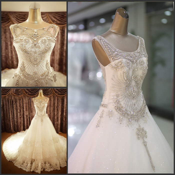 10 Yards Crystal Glitter Rhinestones Chain Silver & Gold DIY Sewing Accessories