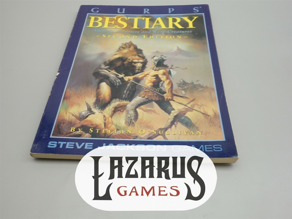 GURPS - Steve Jackson Games: Bestiary, Second Edition