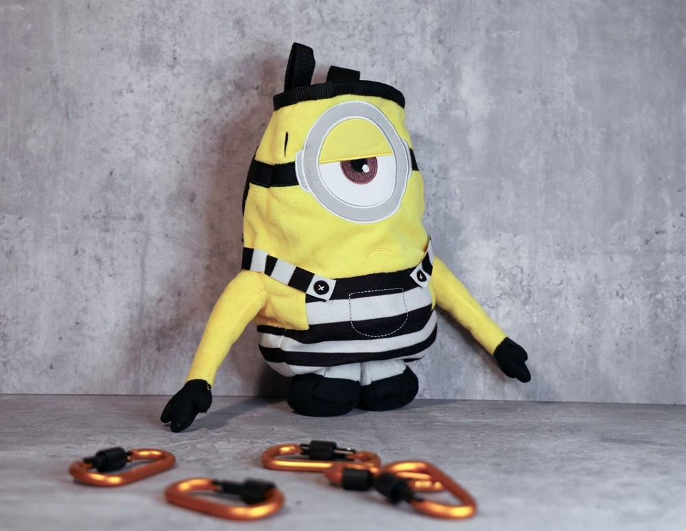 Plush Minion Prison Break Chalk Bag