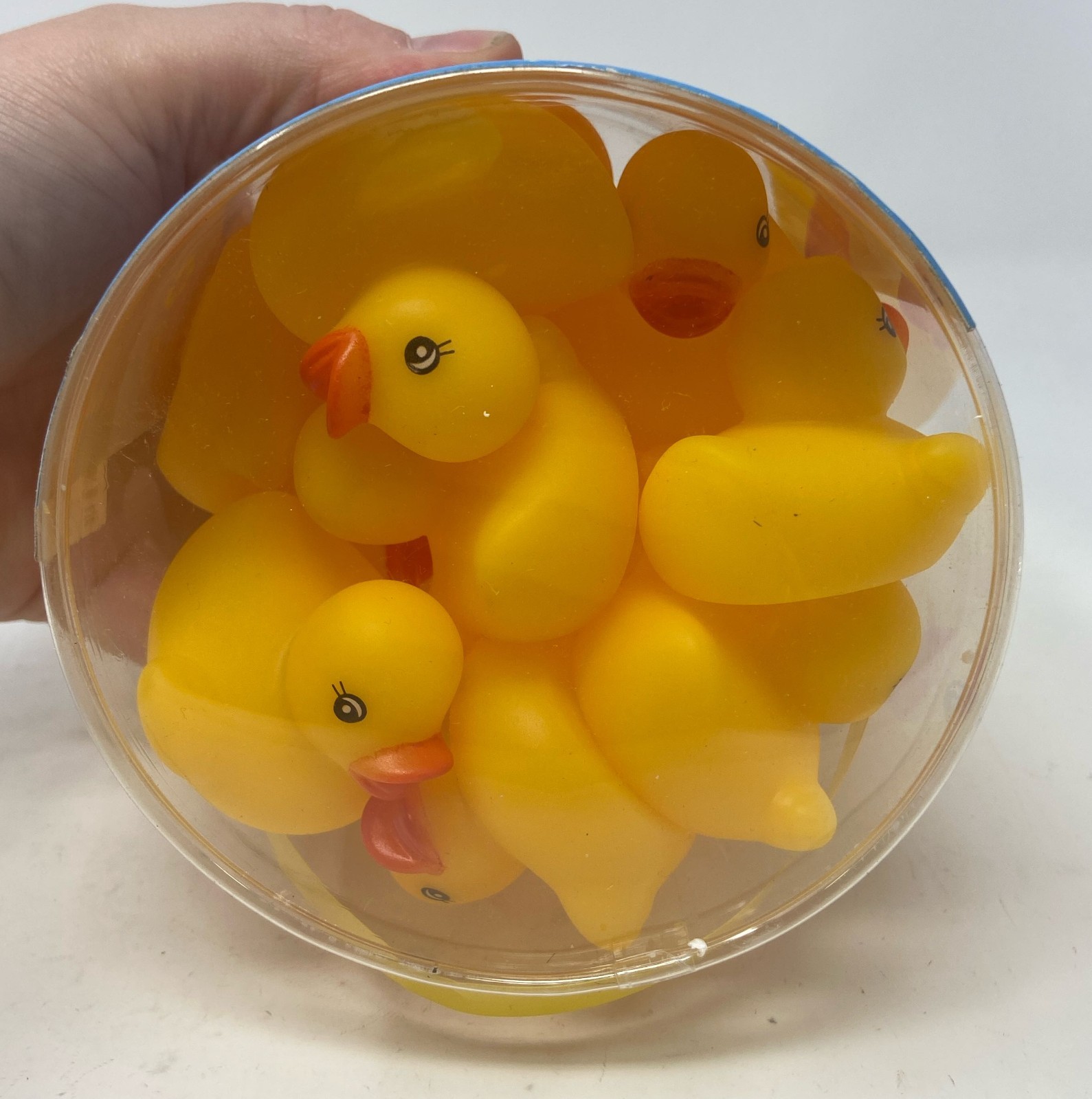 Kangaroo Squeaky Rubber Duckies Kids Baby Bath Toys Bathtub Floating 18 PCS