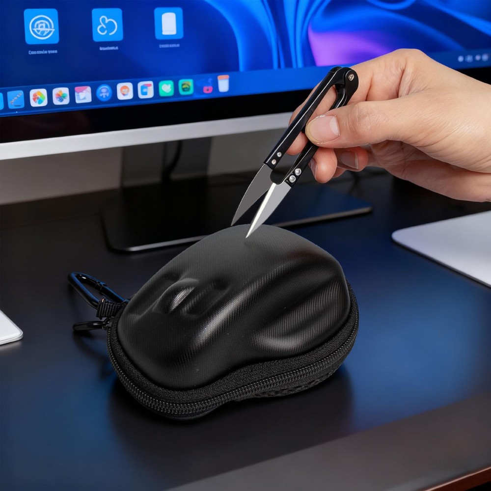 Hard Carrying Case Compatible with For Logitech MX Master 4/3S Wireless Mouse