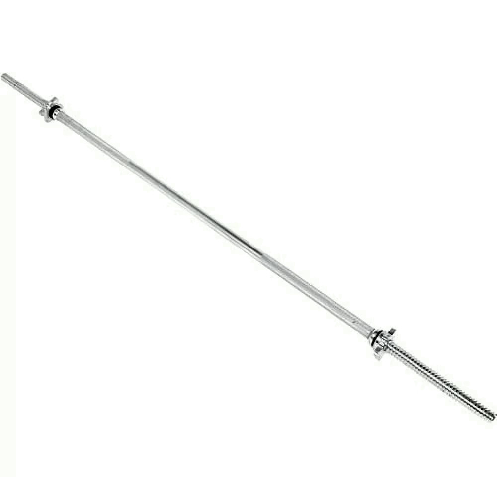 CAP Barbell - Straight Standard Weight Bar with Threaded Ends, 5Ft.