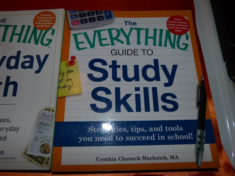 3 PACK STUDY SKILLS WRITING BOOKS SALE For Dummies Math Write Comedy Book