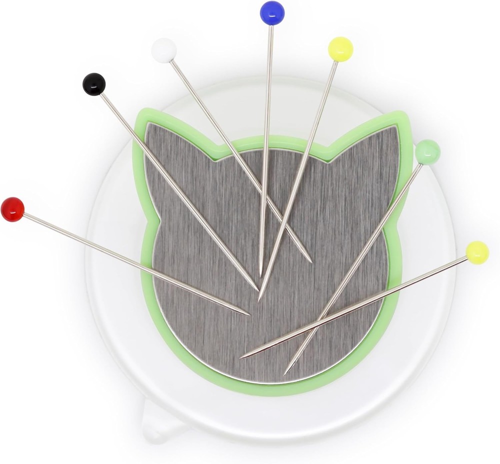 Dritz Sewing Machine Pin Magnet, Coral