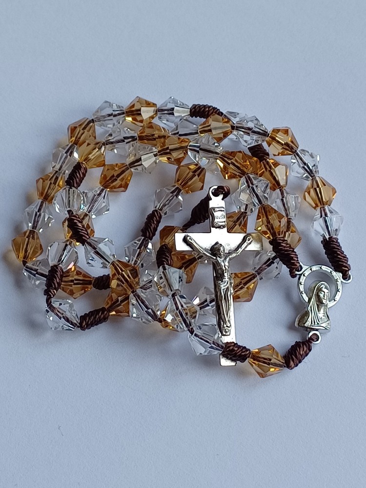 Glass beads Rosary .