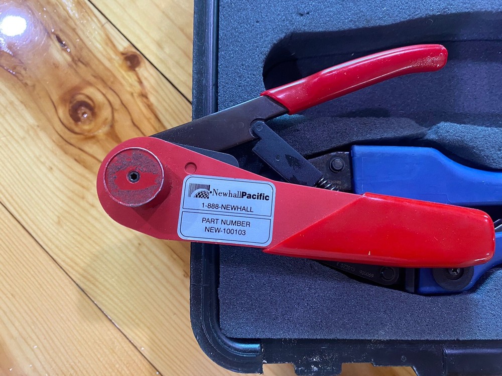 Newhall Pacific Coax Ratchet Crimper Set