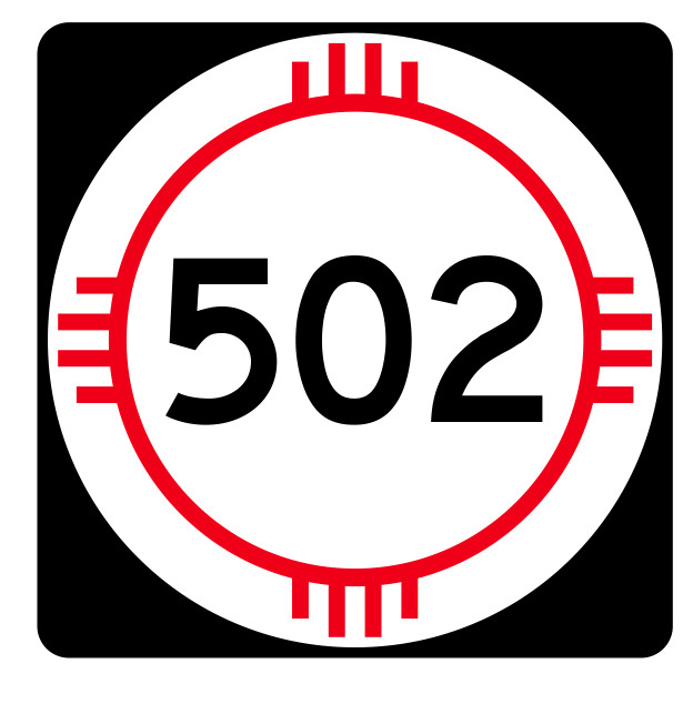 New Mexico State Road 502 Sticker Decal