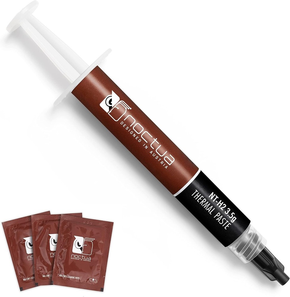 Compact Thermal Paste with 3 Cleaning Wipes - Maximize Desktop Performance 3.5g