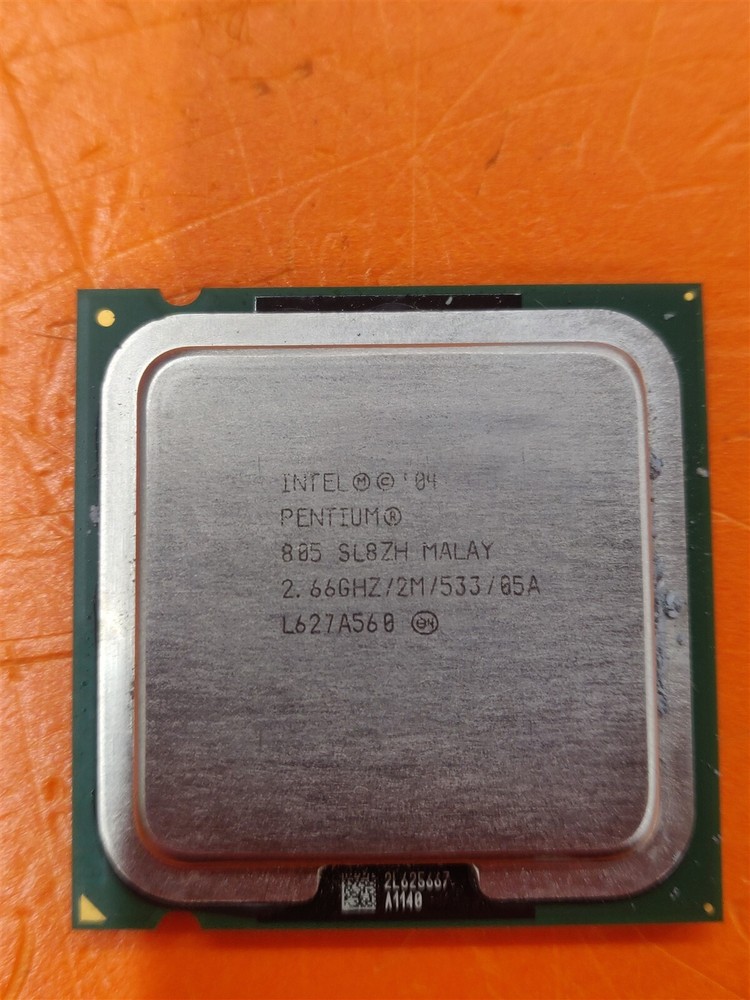 ⭐️⭐️⭐️⭐️⭐️ CPU Processor Intel Pentium 805 SL8ZH 2.66 GHz