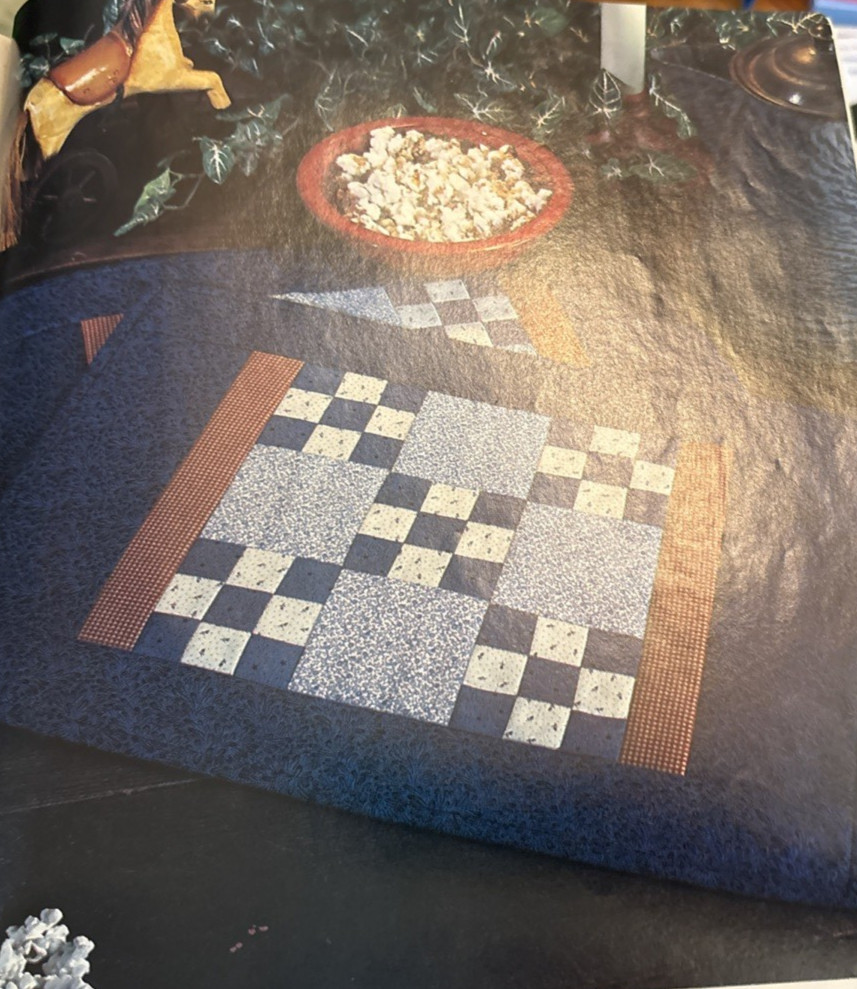 Vtg Rare Quick & Easy Quilting Patterns April 1999