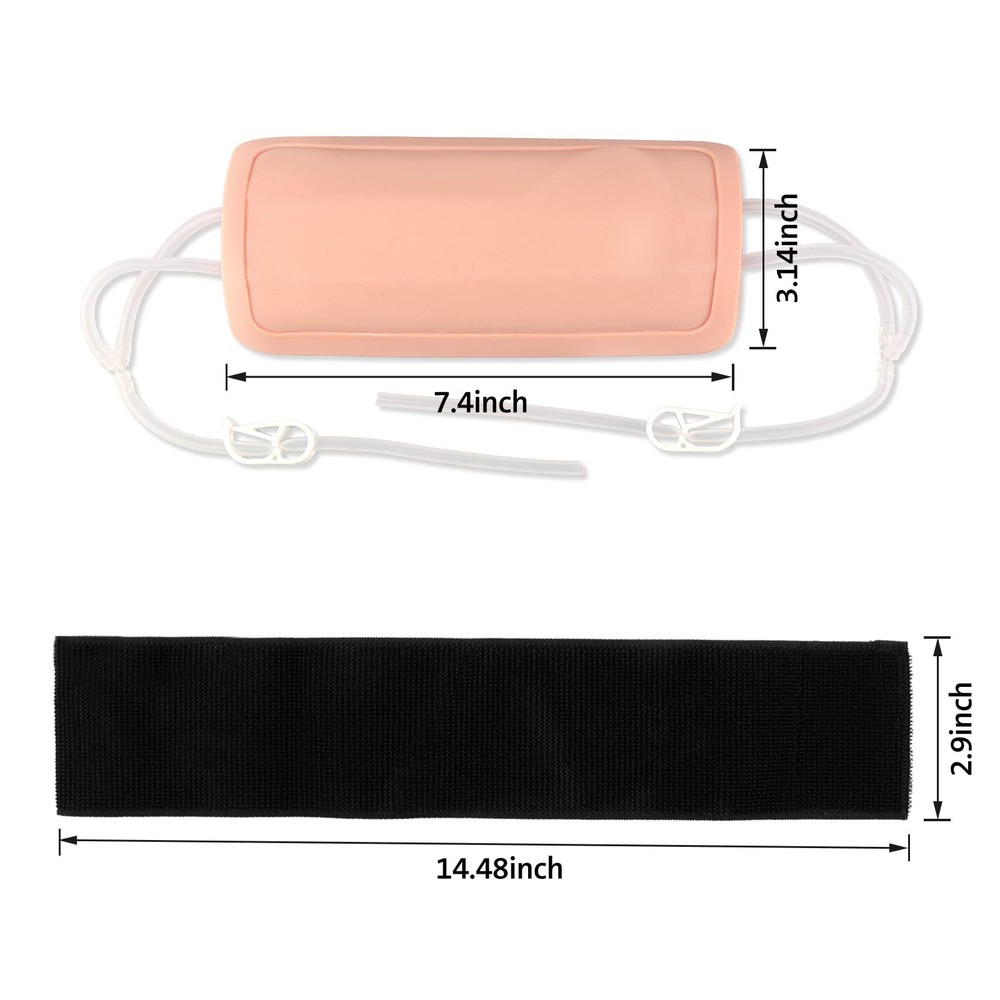 Wearable IV Practice Trainer Kit Phlebotomy & Venipuncture Practice IV Simula...