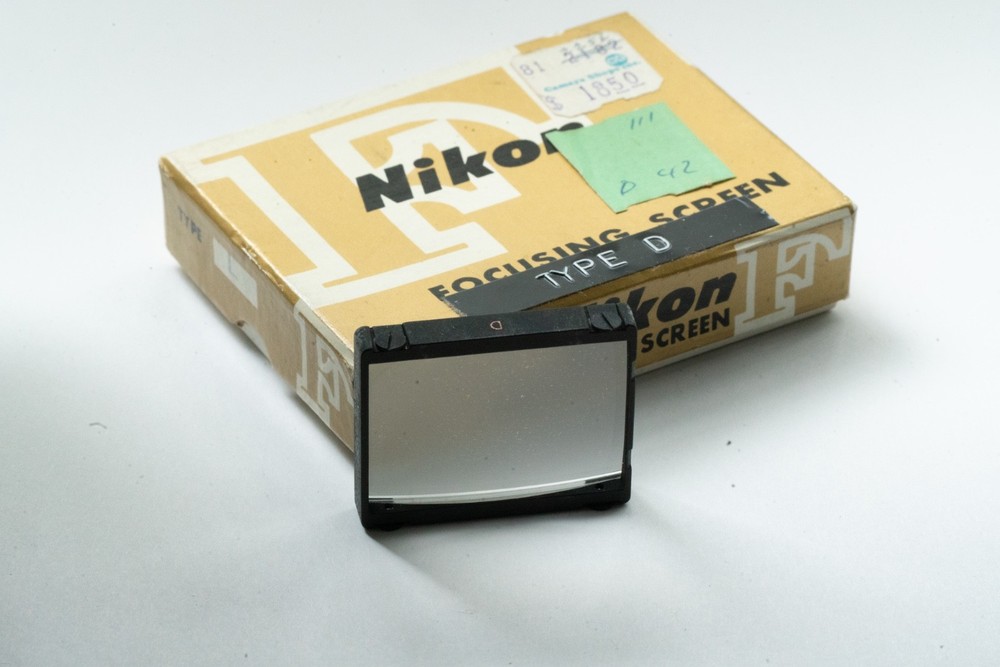 Nikon F2 Focusing screen type D