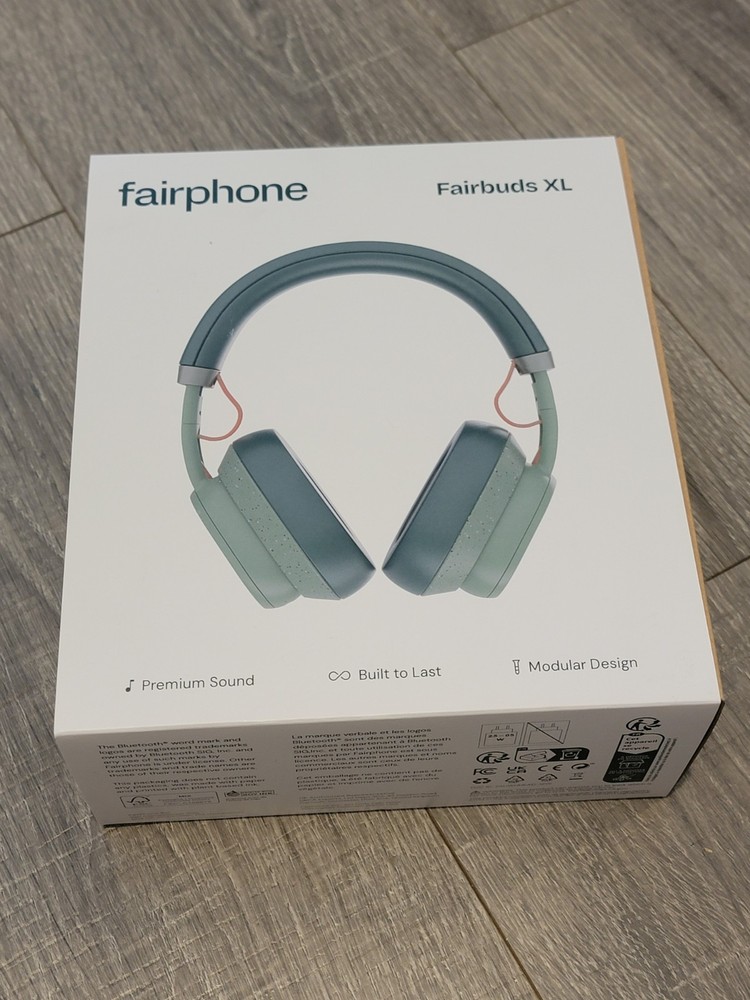 Green Fairphone Fairbuds XL Wireless Bluetooth Earbuds