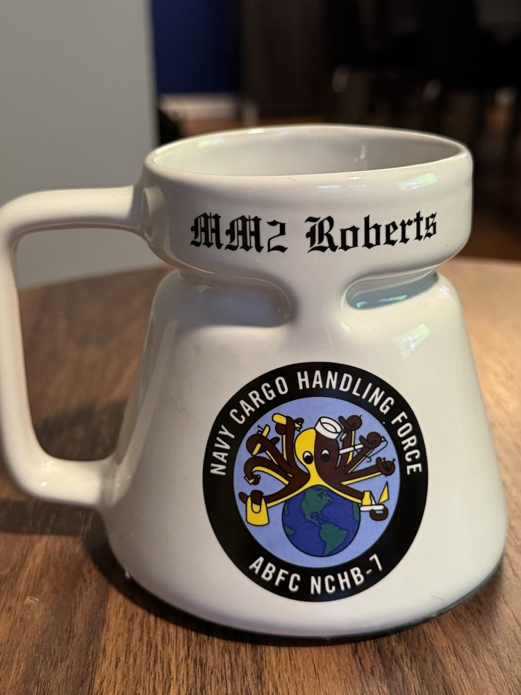 Navy Cargo Handling Force ABFC NCHB-1 Ceramic Mug