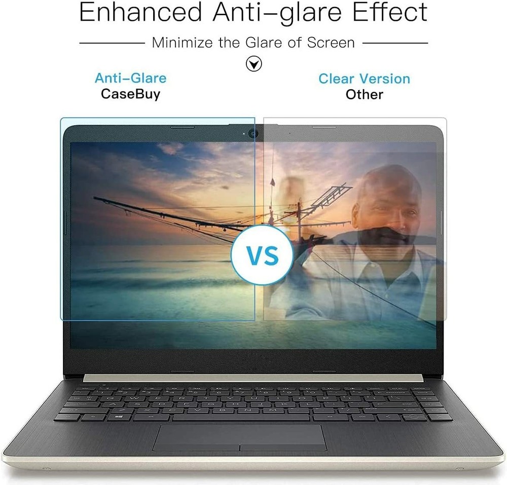 2X Anti Glare Screen Protector For Razer blade 15.6" advanced model base model