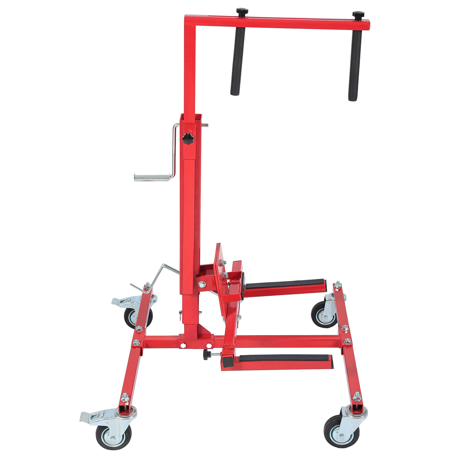 Mechanical Car Door Lift Jack Hydraulic Press and Bumper Handler Stand New Red
