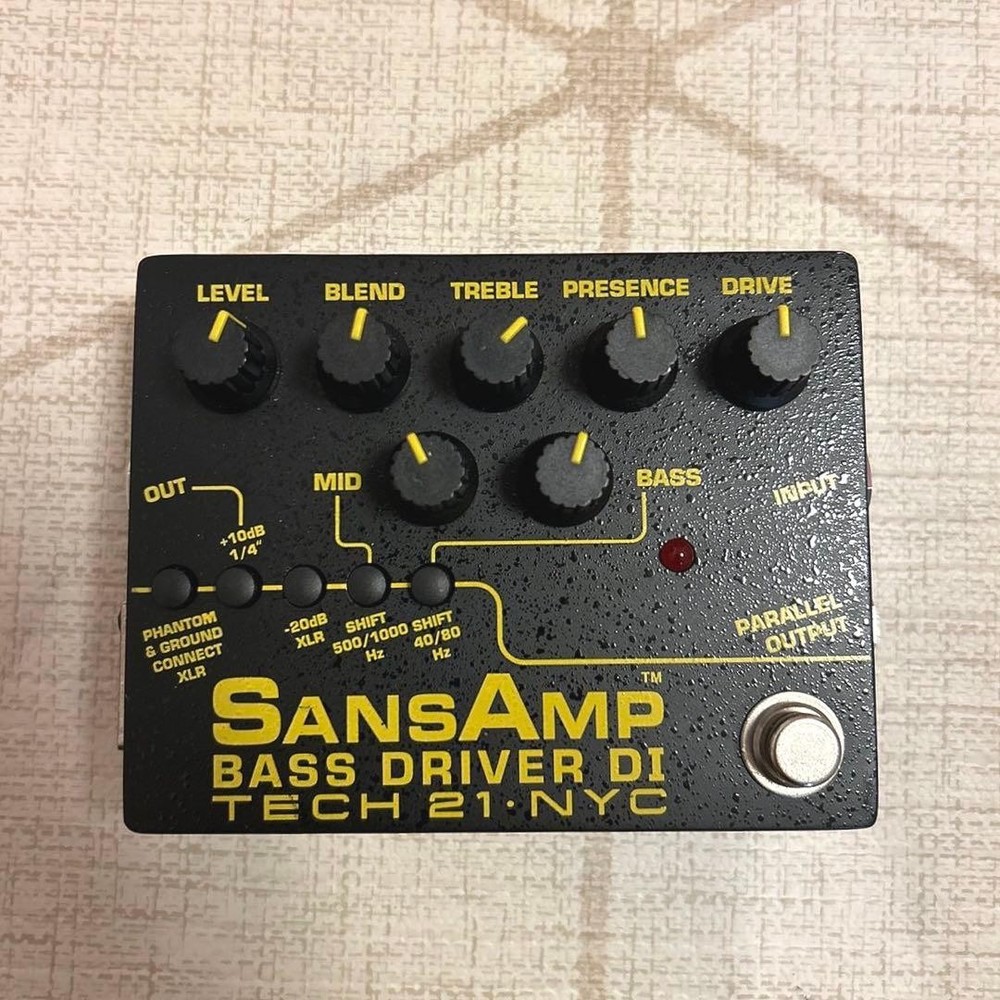 TECH 21 NYC SansAmp BASS DRIVER DI