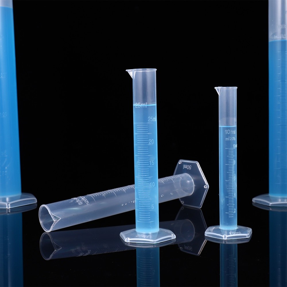 Graduation Markings Measuring Cylinder Triangular Graduated Cylinders Clear