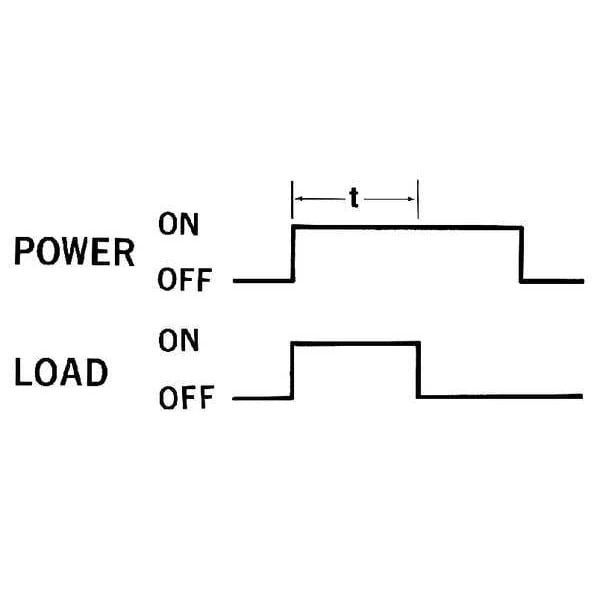 Dayton 1Egc1 Single Function Time Delay Relay, Octal, On Delay, 1 Functions