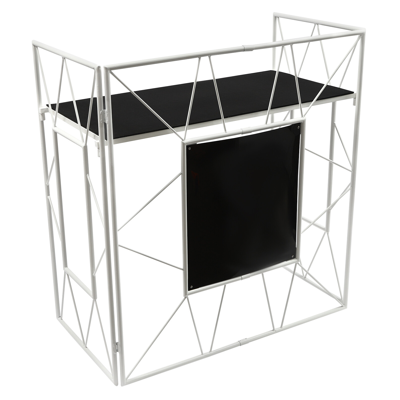 DJ Display Stand, DJ Event Booth Facade, Portable DJ Facade Booth Table, DJ Cont