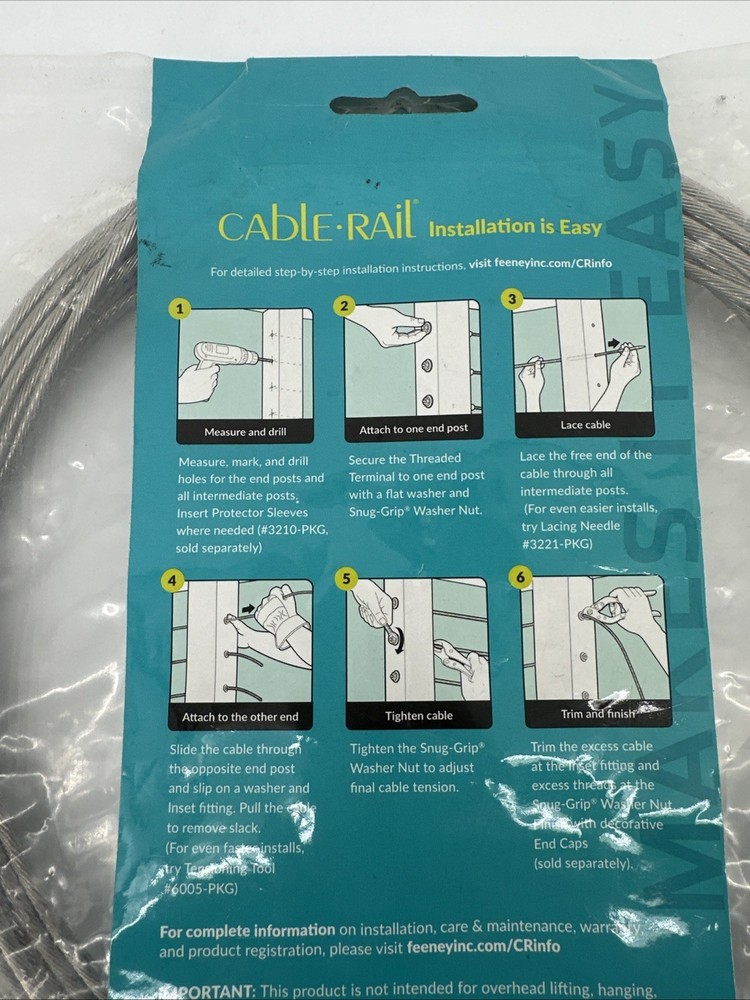 30ft Cablerail Kit For Wood Posts
