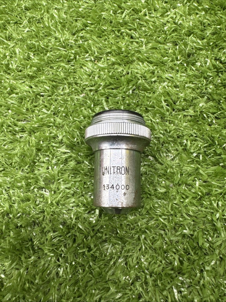 UNITRON 10/0.25 OBJECTIVE LENS MICROSCOPE. d3