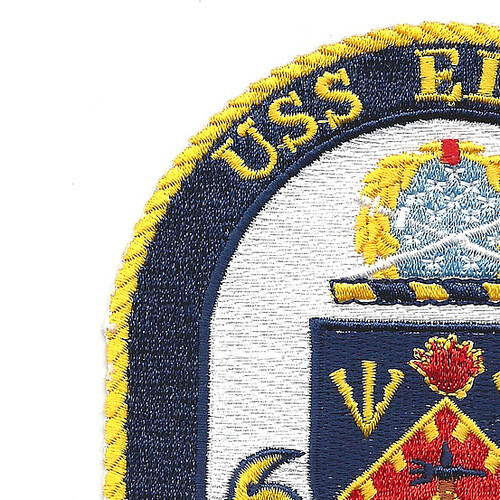 USS Elrod FFG-55 Guided Missile Frigate Ship Patch