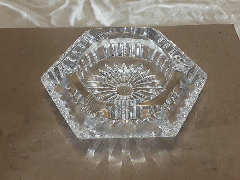 Vintage Crystal Ashtray