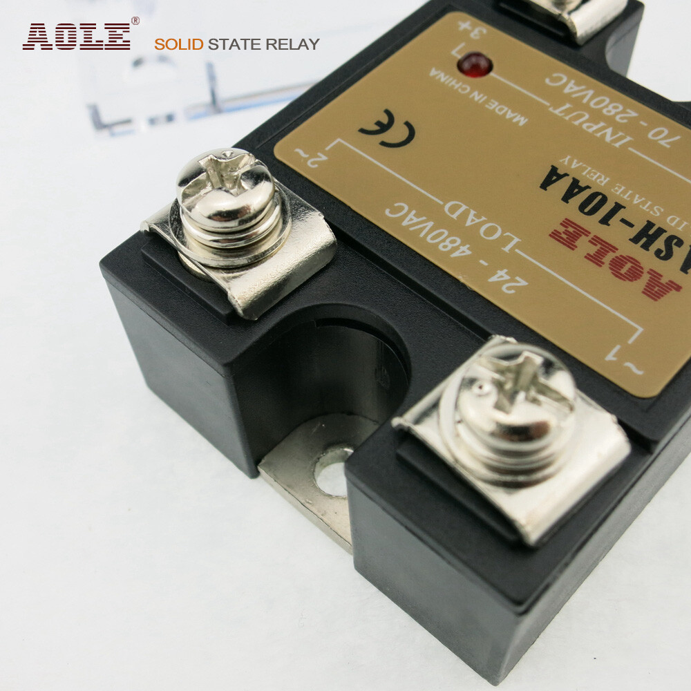 Single-phase solid state relay ASH-10AA AC-AC 10A
