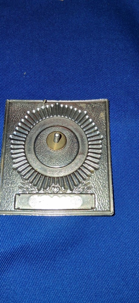 obsolete Bell Security Guard square badge.