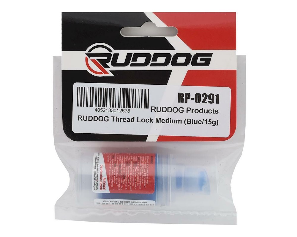 Ruddog Blue Thread Lock (Medium) (Blue/15g) [RDGRP-0291]