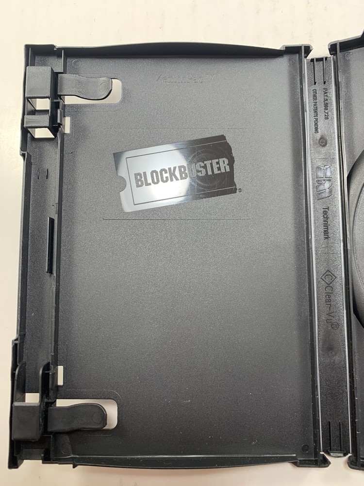 10x Authentic Blockbuster Empty Standard Single Disc DVD Replacement Cases