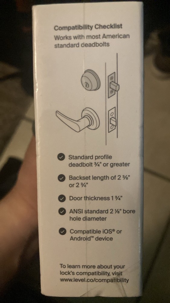 Level Lock Bolt Edition Model C-D11U