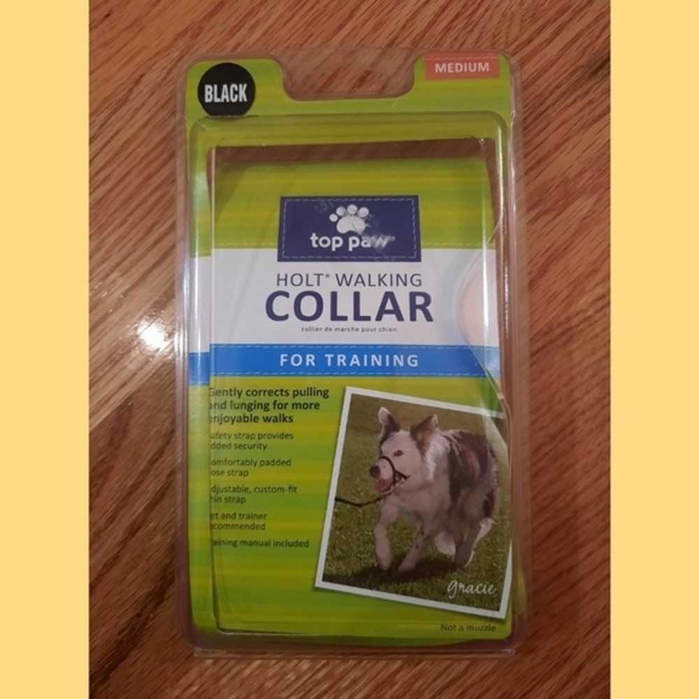 Top Paw Holt Walking Collar - Medium NEW!