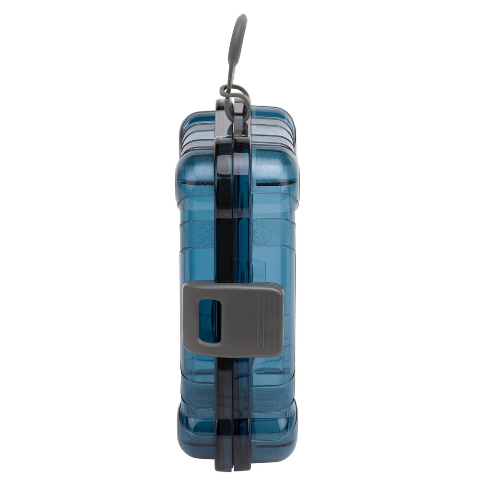 2 Pack Small Watertight Dry Box Polycarbonate Blue