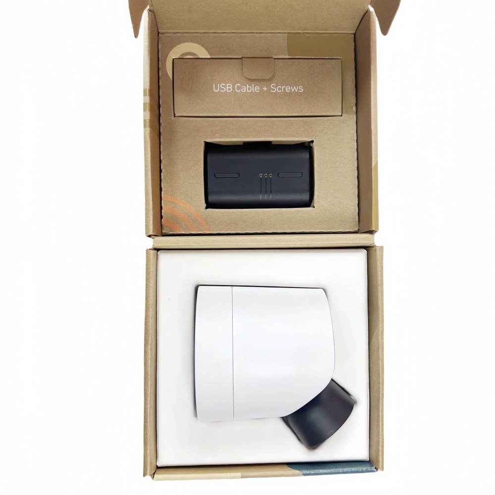 SimpliSafe Wireless Outdoor Security Camera 1080P Guard Motion CMOB1 White