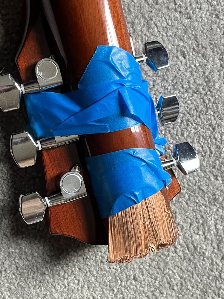 Fender FA-135 CE acoustic electric guitar BROKEN
