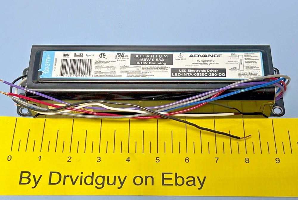 Advance Xitanium LED-INTA-0530C-280-DO LED Driver; 150W