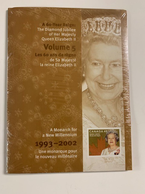Canada Stamps Queen Elizabeth II Diamond Jubilee Keepsake Folder Volume #5