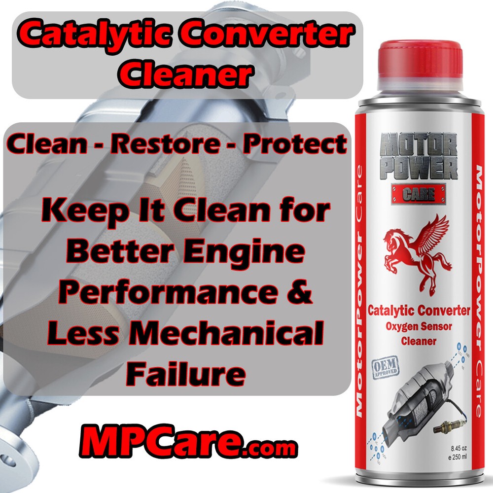 catalytic converter Oxygen Sensor Cleaner Engine flush Clean MotorPower care