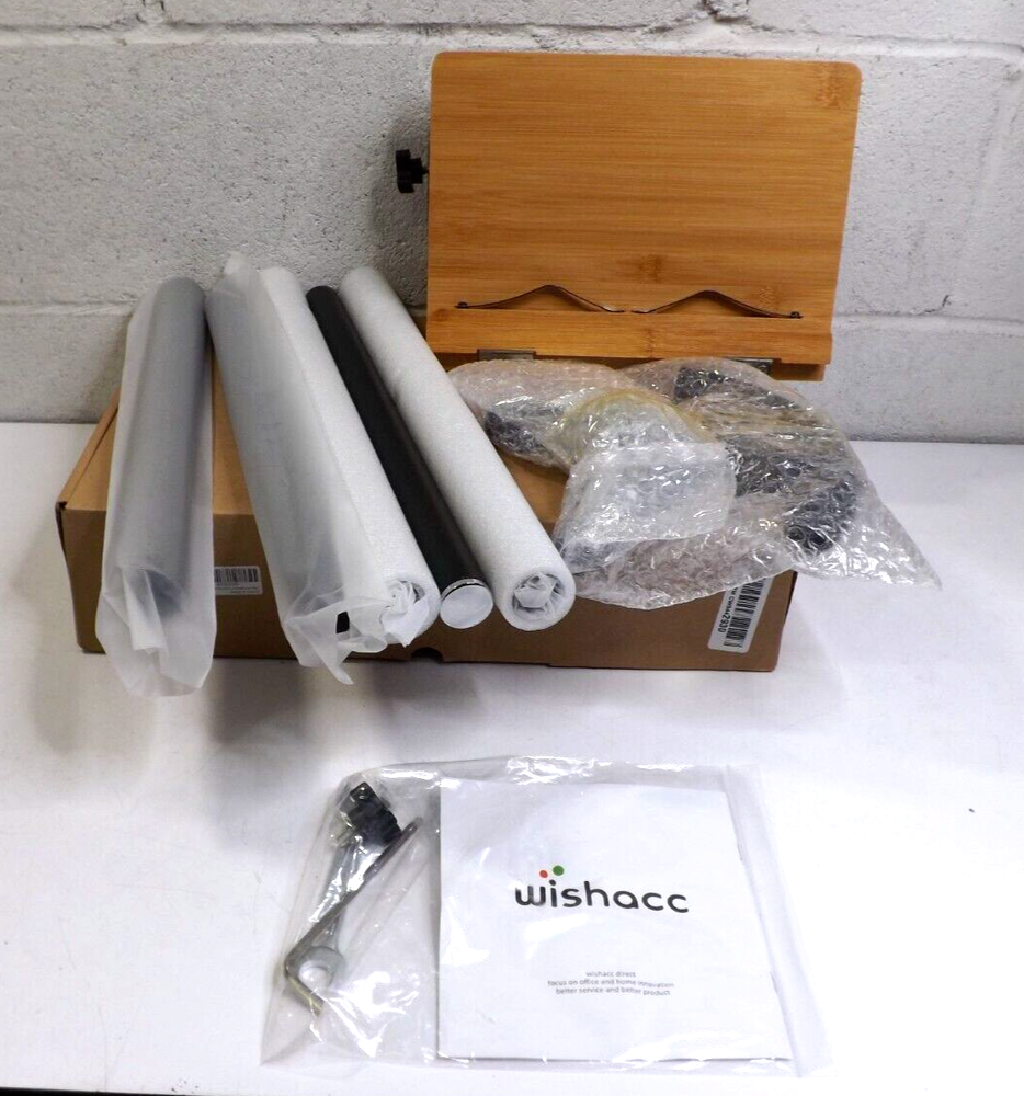 Wishacc Bamboo Laptop Stand