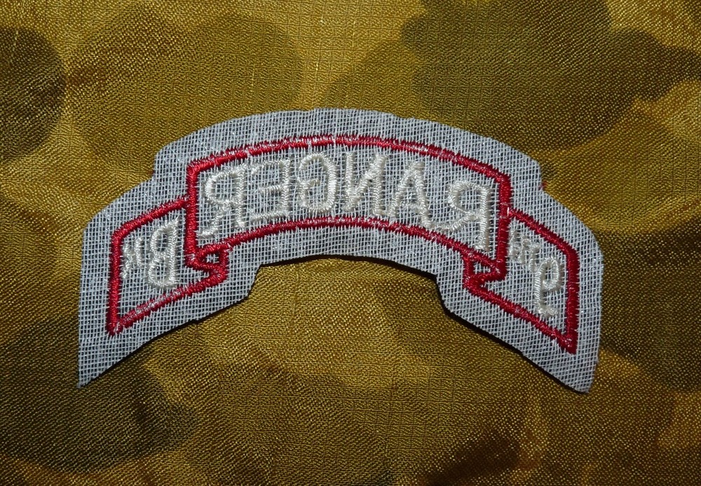 WW2 USA 9th Ranger Battalion Embroidered Scroll Shoulder Patch (repro)