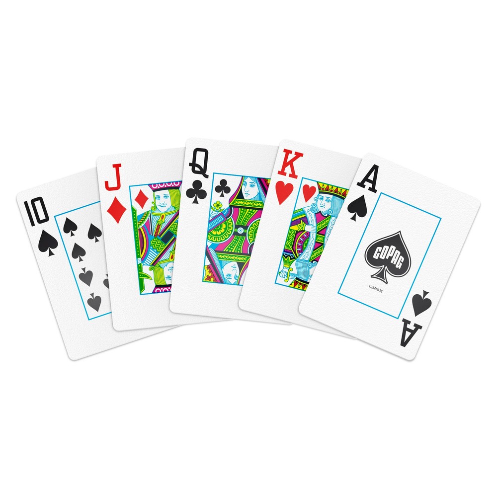 COPAG 1546 Single Deck Poker Jumbo Red