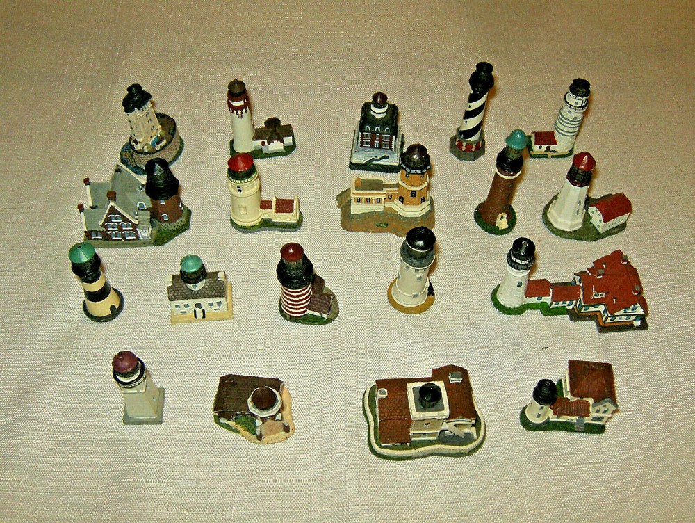 19 Different Lighthouse Christmas Light Covers-Ceramic,Detailed, Painted