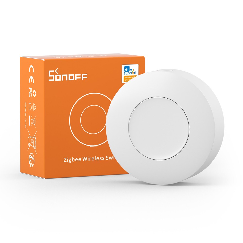 3 PACK SONOFF Smart Button Switch, Requires Zigbee Hub,for Smart Home Controller