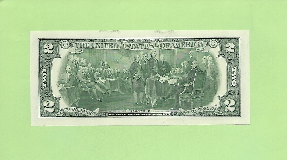 2017A ..UNCIRC $2 G 4521 3592 A .... 2017A $2 G-A NICE NOTE FRN